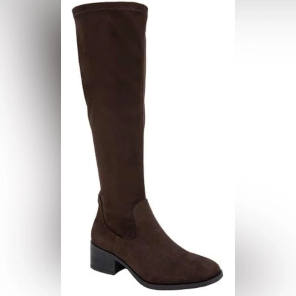 Kenneth Cole Brown Knee-High Boots - Picture 2 of 8